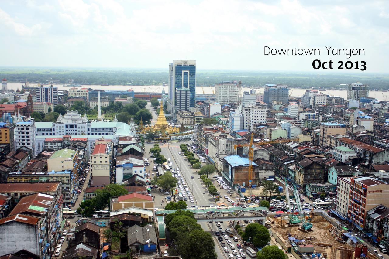 May Shan Hotel Yangon Exterior foto
